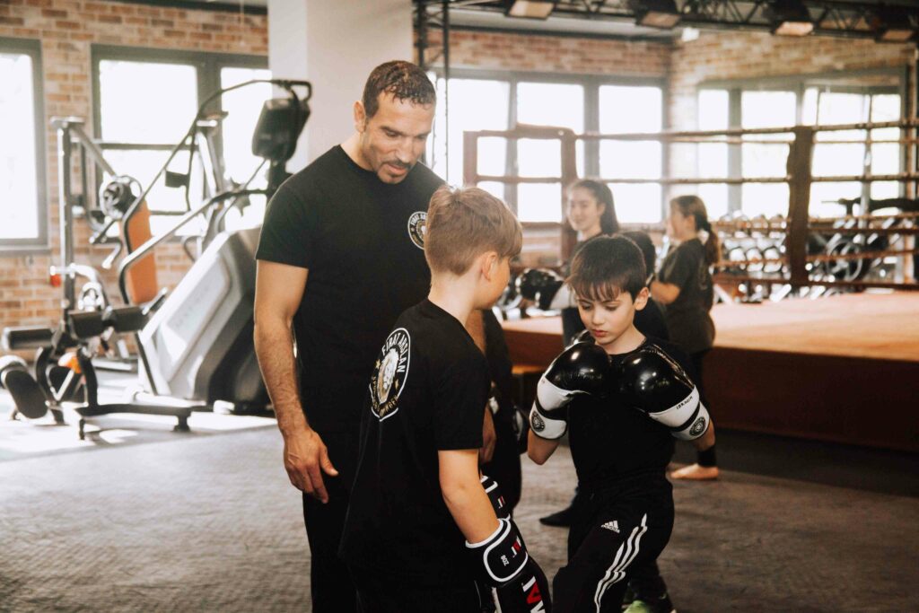 Kinder im Boxtraining